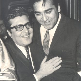 N.N. Sippy with Sunil Dutt